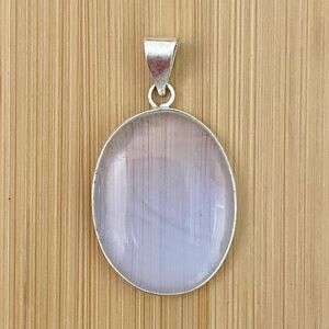 Opalite Sterling Silver Overlay 925 Pendant